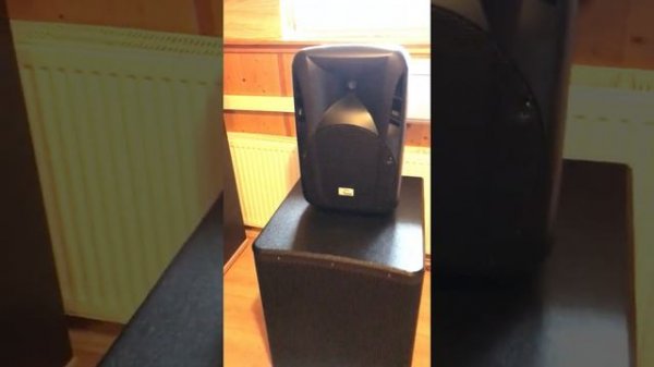 the box pro DSP 18 SUB + the box PA 10 DSP