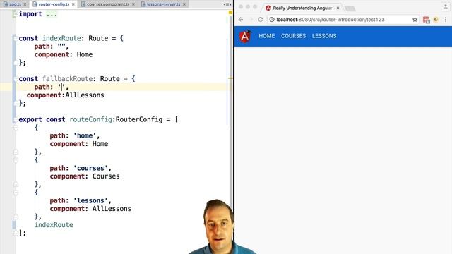 ? Angular Router: Configuring a Home Route and Fallback Route - Learn An Essential Routing Concept смотреть онлайн