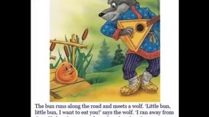 The bun, Колобок (сказка на английском)