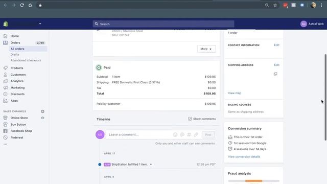 Shopify Fraud Analysis Walkthrough (Default Shopify) смотреть онлайн