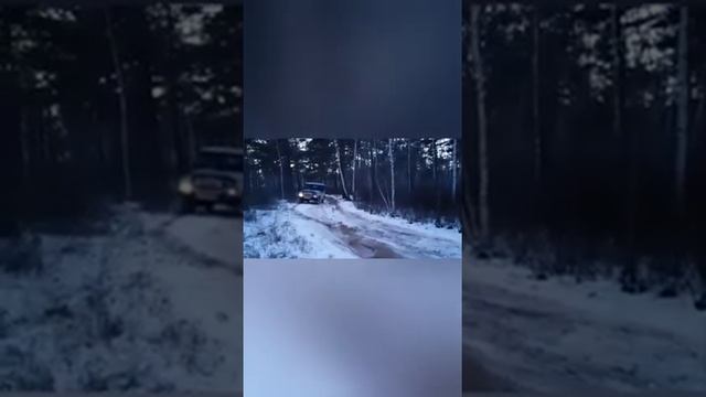 Первый мини-тест моего УАЗа/УАЗ 31519/военные мосты/диагоналка/лес/ смотреть онлайн