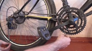 Как поставить цепь на велосипед