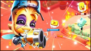 Я ДУМАЛ ОН МЕНЯ УБЬЕТ! ДОБРЫЙ НОСОРОГ ЗАК! СЬЮЗИ 11 УРОВЕНЬ – Zooba: Битва в зоопарке