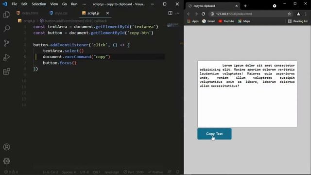 How to create a custom copy to clipboard using JavaScript , HTML, CSS in Malayalam| AL TECHIE смотреть онлайн