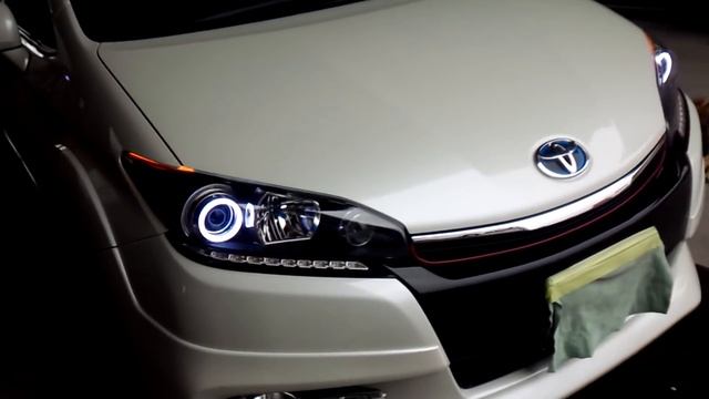 ウィッシュ20　シリコンチューブ LED 流れるウィンカー搭載LEDデイライト смотреть онлайн