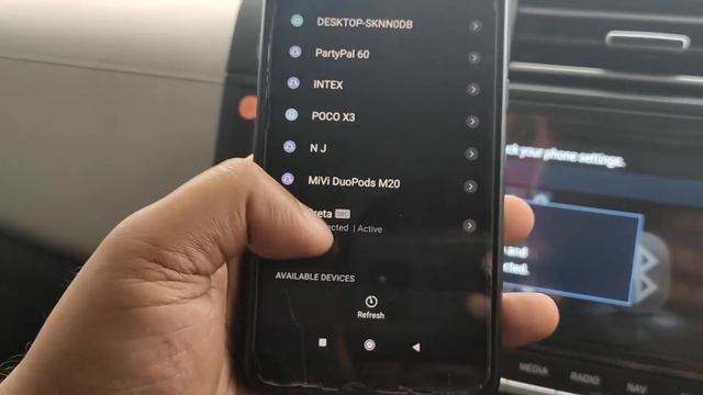 HYUNDAI CRETA BLUETOOTH SET-UP TUTORIAL | MAJOR DRAWBACK OF IT | #hyundai #creta #hyundaicreta