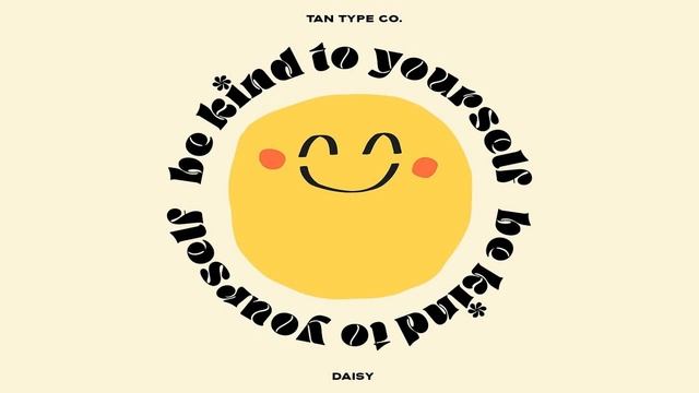 TAN   DAISY Font Free Download