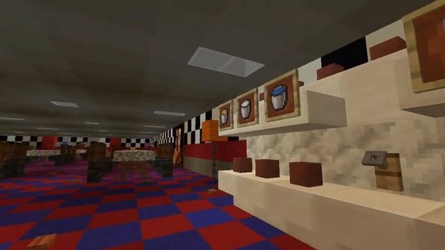 FNAF In Minecraft Build!! *NO MODS* (Made By Me)