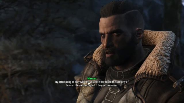 Fallout 4 Saving Paladin Danse from Elder Maxon смотреть онлайн