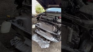 Чистка радиаторов на Ford Mondeo 5 2.0 TDCi: выбор метода и результат