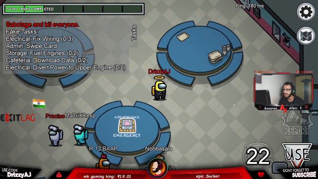 Among Us Live | Imposter ki Kehke Lege 🤣 | !giveaway !link !music смотреть онлайн