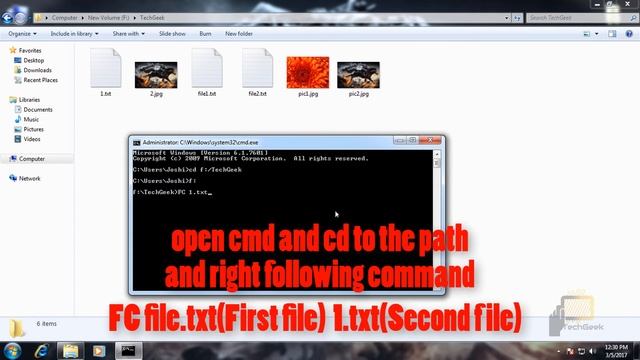 How to compare contents of two files without software смотреть онлайн