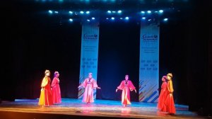 Калмыцкий танец Старшая группа Ромашки Салют Талантов 2019 Грузия Тбилиси