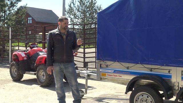 Почему двухосный прицеп лучше одноосного? смотреть онлайн