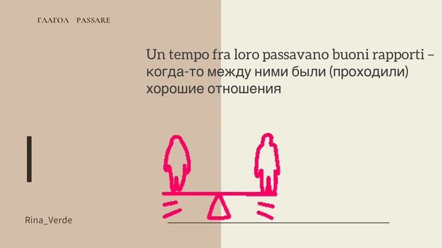 Глагол PASSARE. Итальянский язык смотреть онлайн