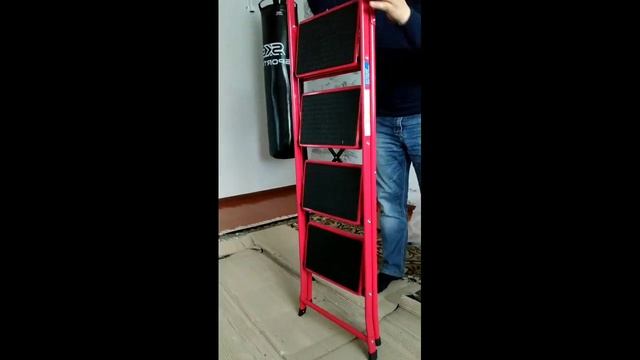 Огляд драбина Forte LFD131TB з 4 щаблів з Rozetka смотреть онлайн