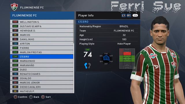 Pes 2017 ps3 - Potato Patch v6 Complete Brazilian Teams + Kits 2017-2018 смотреть онлайн