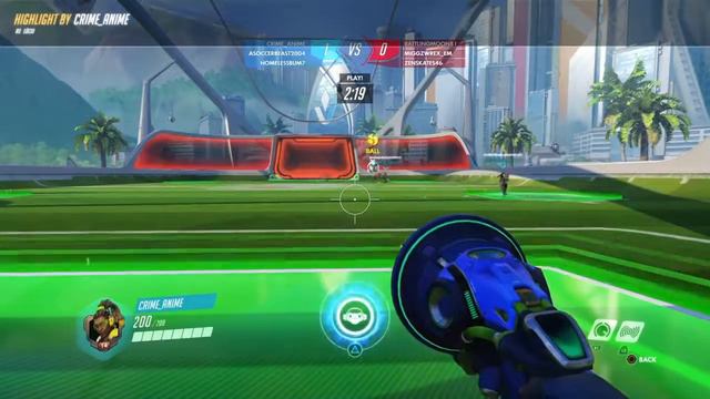 Crazy Cross-Map Goal (Overwatch:LucioBall) смотреть онлайн
