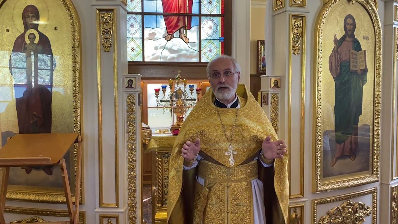 Проповедь на воскресное евангельские чтение. Священник Алексей Чирсков. смотреть онлайн