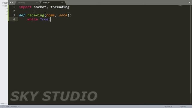 Programming simple socket chat in python in 3 minutes! смотреть онлайн