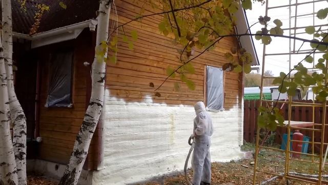 Утепление пенополиуретаном смотреть онлайн