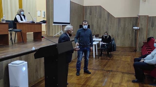 Валерій Романько на сесії Іллінівської громади. смотреть онлайн
