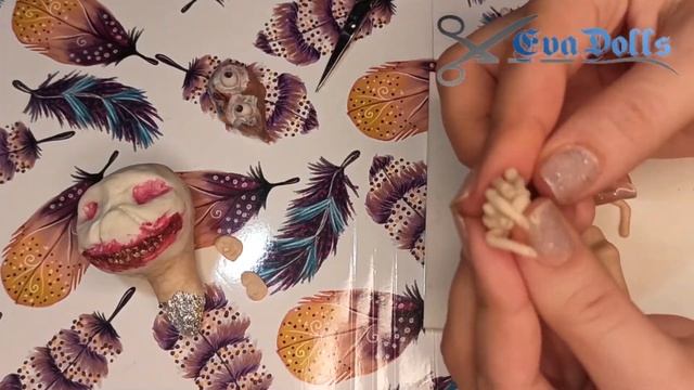 Лепка рук авторской куклы / DIY / Как сделать кисти рук куклы / Мастер-класс авторская кукла Ведьма смотреть онлайн