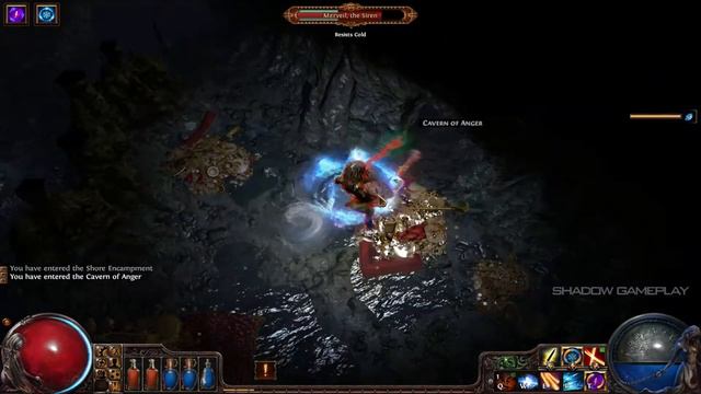 Flickering with Merveil (Path of Exile Shadow class) смотреть онлайн