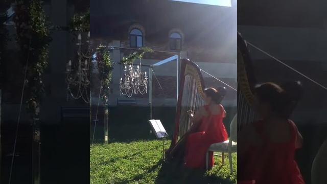 Арфистка Юлия Хамитова. смотреть онлайн