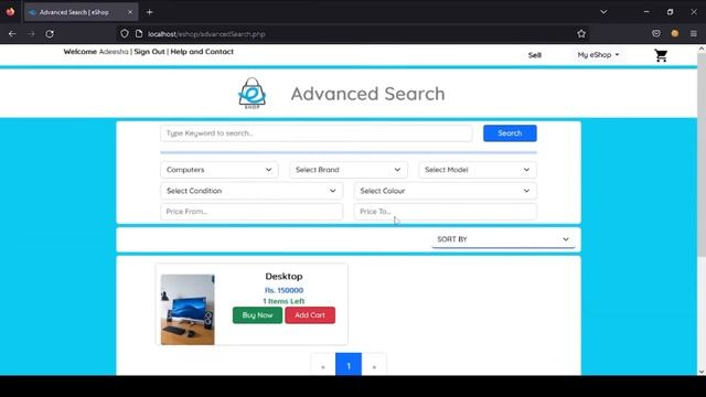 Design a responsive product searching page using HTML, CSS, JavaScript and Bootstrap смотреть онлайн