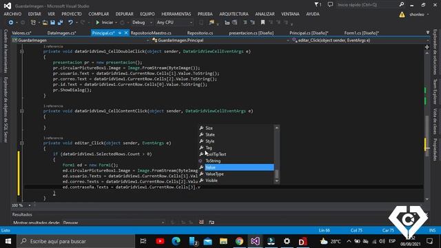 Guardar imágenes (continuación) en SQL Server - C#, SQL Server, POO Nivel básico-intermedio смотреть онлайн