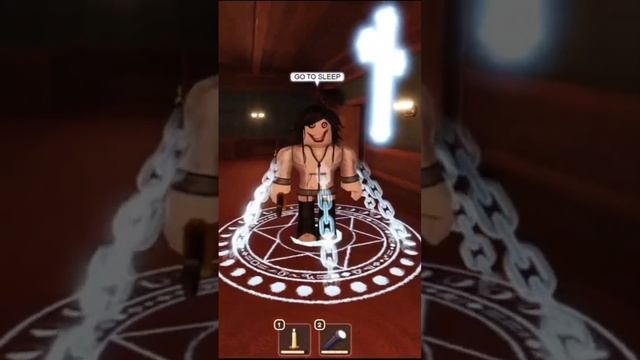Using Crucifix On Jeff The Killer #roblox #doors смотреть онлайн