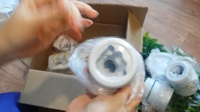 Распаковка посылки с сайта мыльная вечеринка. Бычки, зелень, отдушки, пигменты. Посылка для мыловар смотреть онлайн