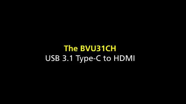 BVU31CV & BVU31CH Video Adapter with Display Port Alt Mode for the New Macbook and Chrome Pixel смотреть онлайн