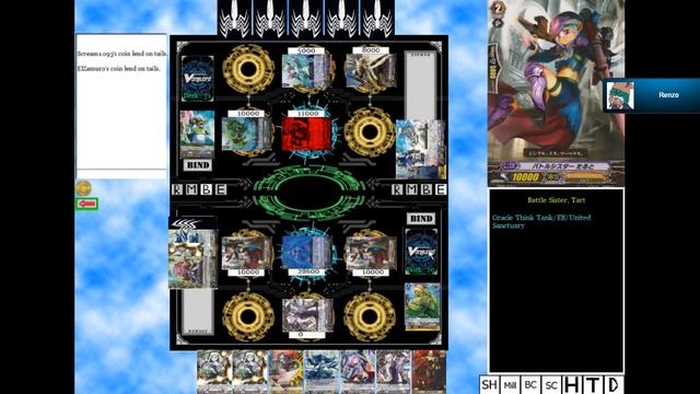 Aqua Force Tetra Diver (Renzo) vs Oracle Think Tank Battle sisters (Mario) смотреть онлайн