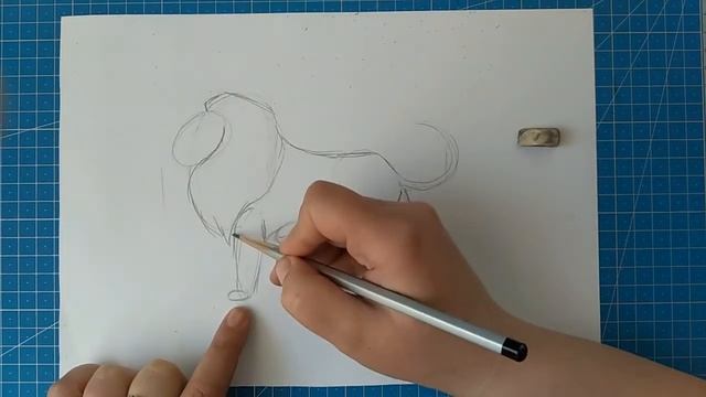 рисуем животных поэтапно смотреть онлайн