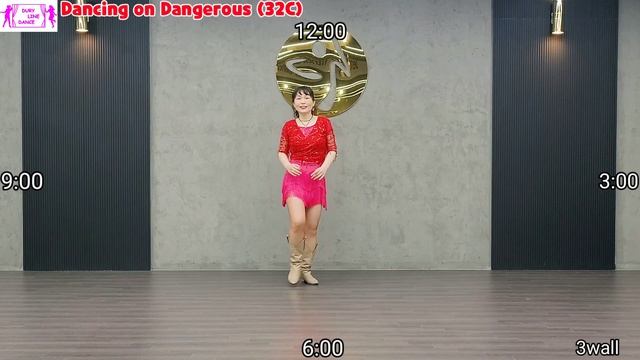 Dancing on Dangerous Samba Line Dance (Count) смотреть онлайн