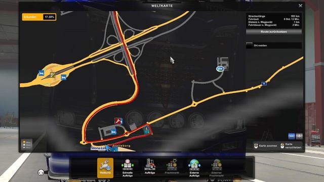 ETS 2 # 124 Die Fracht kam Heimwegs gut an (Part I) von Berlin nach Stockholm смотреть онлайн