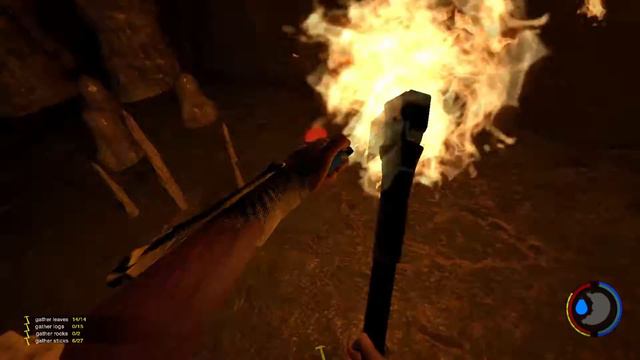The Forest | Modern Axe and Dynamite cave! - Mad Dad Adventure | part 6 | Let's play - Gameplay смотреть онлайн