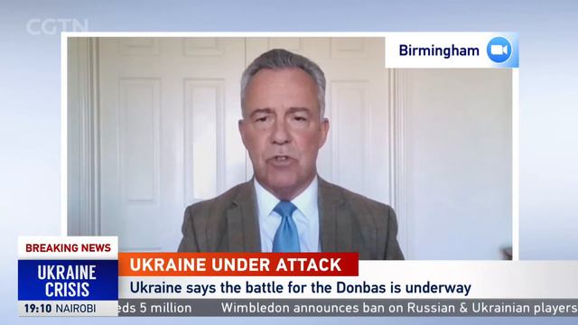 Retired Air Vice-Marshal Sean Bell joins CGTN Europe смотреть онлайн