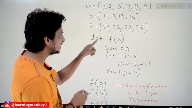 Function Defining and Calling in Python || Lesson 27 || Python || Learning Monkey || смотреть онлайн