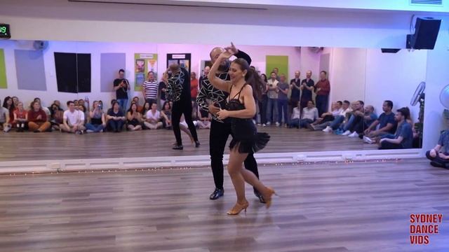 Christian and Helena - Pro Am Bachata dance performance - BAM Party 9.12.2022 - Sobrenatural EMJAY смотреть онлайн