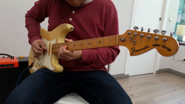 Fernandes FST-60 Burny Custom de 1975 смотреть онлайн