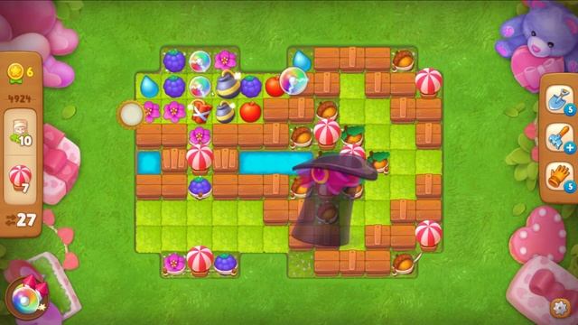 Gardenscapes Садовник #489 (уровни 4917-4931) Романтическое дерево и Новая мелодия от Остина