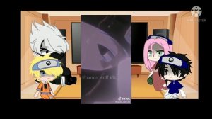 °•Реакция команды 7 на Какаши Хатаке|С Какаши ?•°|GC