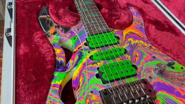 UNBOXING: Ibanez another PIA77BON Steve Vai Signature model смотреть онлайн