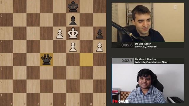 Sync Chess #27: Learn the Italian Game with Eric Rosen and Gauri Shankar смотреть онлайн