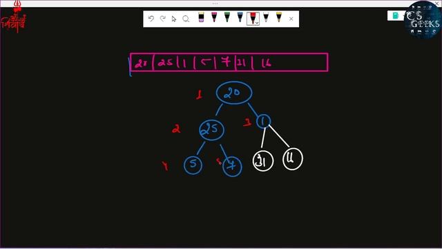 Python DSA Class #42:--Max-Build Heap Algorithm || How to Build a Heap Tree смотреть онлайн