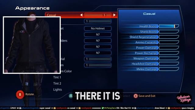 Judging Commander Shepard's casual outfits смотреть онлайн