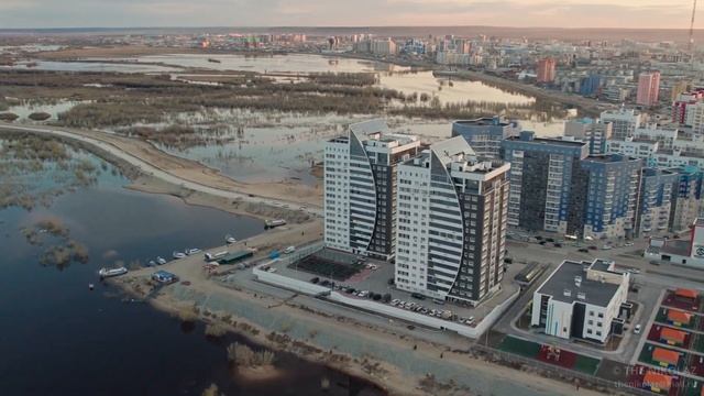 Весенний 203 микрорайон в Якутске / Spring 203 microdistrict in Yakutsk смотреть онлайн